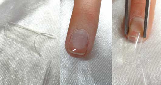 Künstliche Fingernägel Nageleltips anpassen